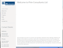Tablet Screenshot of pirieconsultants.co.nz